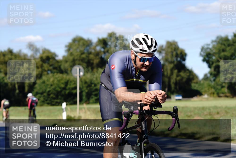 07.09.2025 - 19. Norderstedt Triathlon Michael Burmester http://msf.ph/oto/8841422 07.09.2025 15:26:10 Radfahren 1454, 1476 meine-sportfotos.de