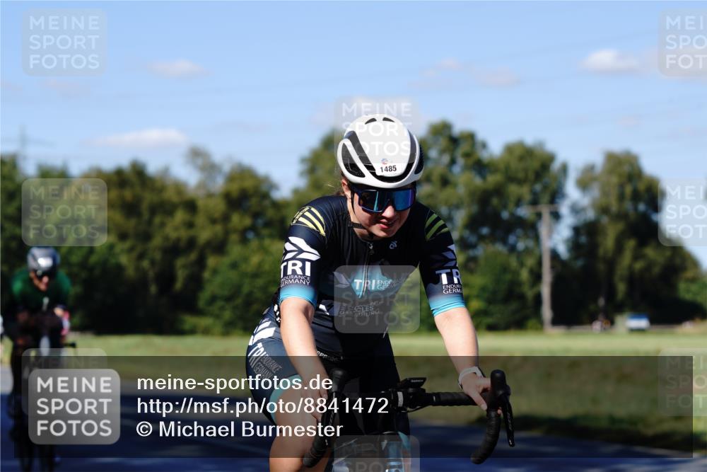07.09.2025 - 19. Norderstedt Triathlon Michael Burmester http://msf.ph/oto/8841472 07.09.2025 15:27:24 Radfahren 1485, 1491 meine-sportfotos.de
