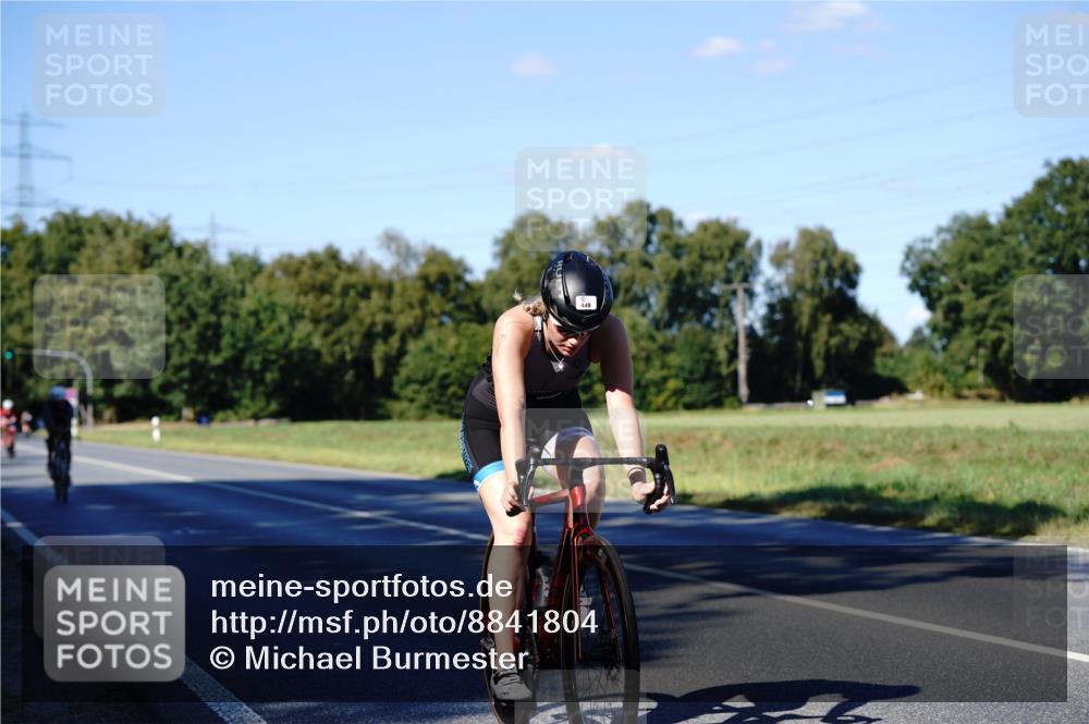 07.09.2025 - 19. Norderstedt Triathlon Michael Burmester http://msf.ph/oto/8841804 07.09.2025 15:33:49 Radfahren 449, 1439 meine-sportfotos.de