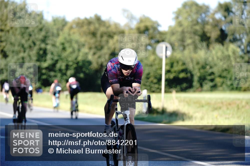 07.09.2025 - 19. Norderstedt Triathlon Michael Burmester http://msf.ph/oto/8842201 07.09.2025 15:43:16 Radfahren 534, 873, 937, 1423, 1460 meine-sportfotos.de