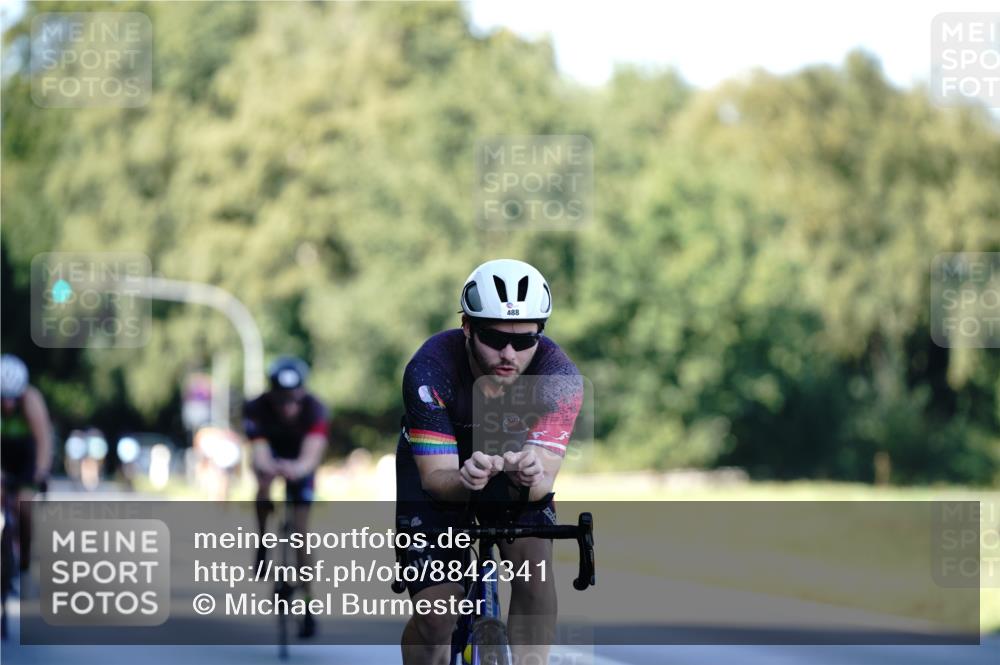 07.09.2025 - 19. Norderstedt Triathlon Michael Burmester http://msf.ph/oto/8842341 07.09.2025 15:46:49 Radfahren 453, 483, 488 meine-sportfotos.de