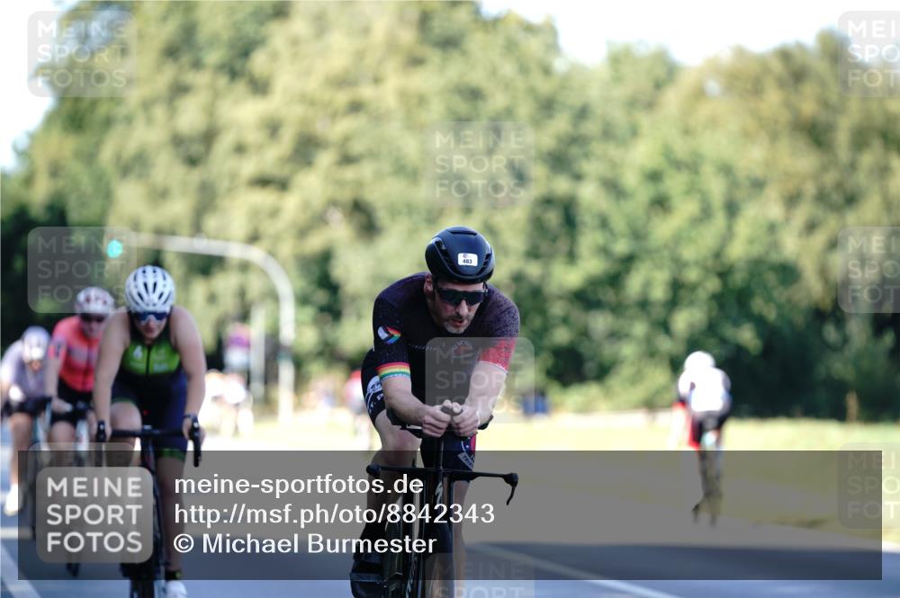 07.09.2025 - 19. Norderstedt Triathlon Michael Burmester http://msf.ph/oto/8842343 07.09.2025 15:46:50 Radfahren 453, 483, 488, 914 meine-sportfotos.de