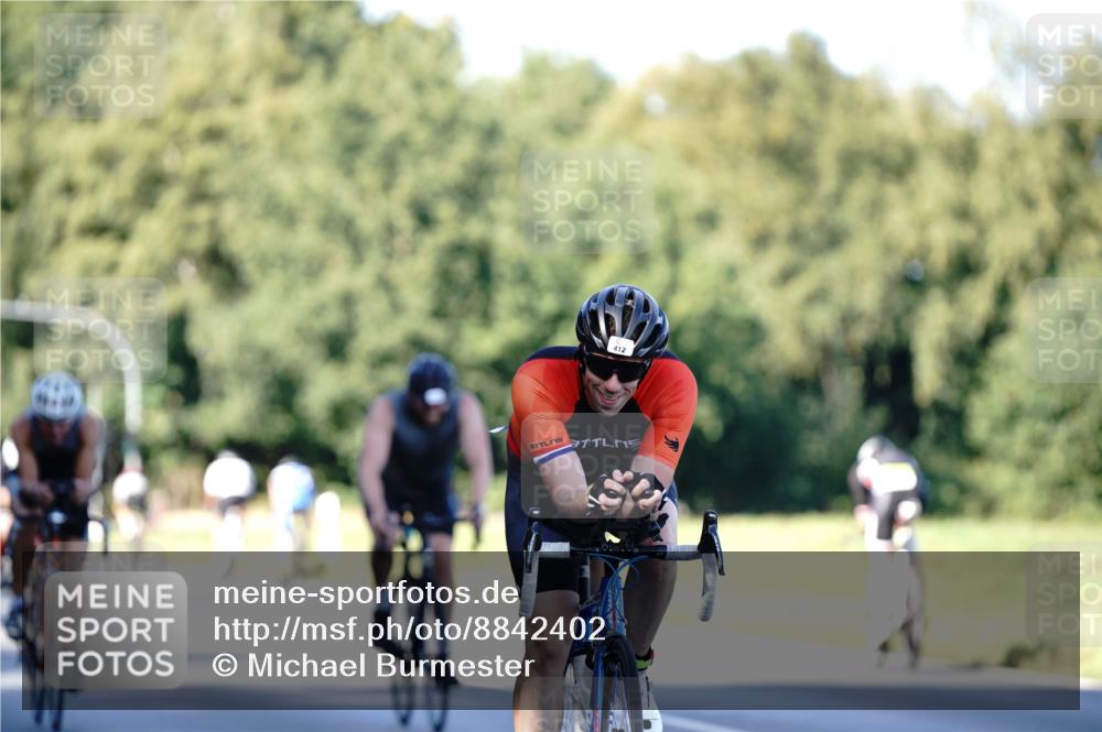 07.09.2025 - 19. Norderstedt Triathlon Michael Burmester http://msf.ph/oto/8842402 07.09.2025 15:47:39 Radfahren 412, 1415, 1419, 1544 meine-sportfotos.de