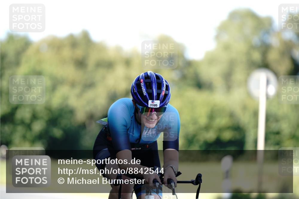 07.09.2025 - 19. Norderstedt Triathlon Michael Burmester http://msf.ph/oto/8842544 07.09.2025 15:49:38 Radfahren 508, 1105 meine-sportfotos.de