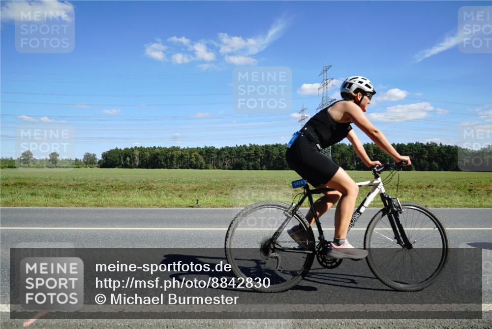 07.09.2025 - 19. Norderstedt Triathlon Michael Burmester http://msf.ph/oto/8842830 07.09.2025 14:40:38 Radfahren 420, 1474 meine-sportfotos.de