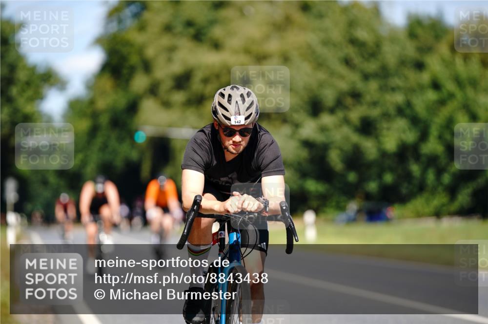 07.09.2025 - 19. Norderstedt Triathlon Michael Burmester http://msf.ph/oto/8843438 07.09.2025 13:01:56 Radfahren 142 meine-sportfotos.de