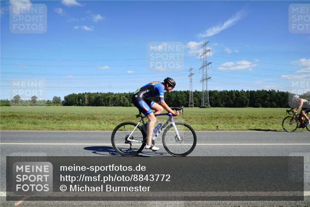 07.09.2025 - 19. Norderstedt Triathlon Michael Burmester http://msf.ph/oto/8843772 07.09.2025 14:45:27 Radfahren 480, 1498 meine-sportfotos.de