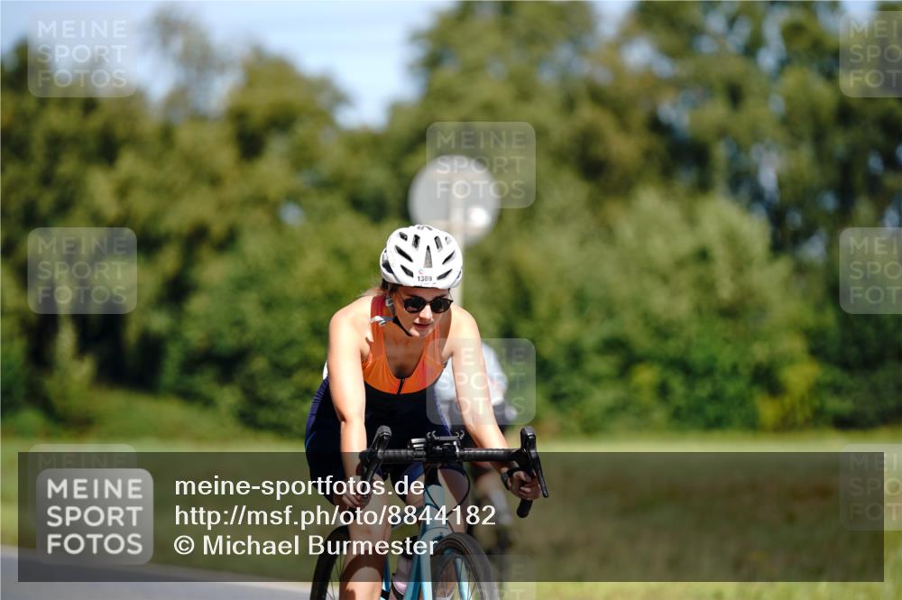 07.09.2025 - 19. Norderstedt Triathlon Michael Burmester http://msf.ph/oto/8844182 07.09.2025 13:05:23 Radfahren 304, 1389 meine-sportfotos.de