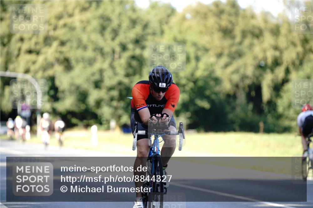 07.09.2025 - 19. Norderstedt Triathlon Michael Burmester http://msf.ph/oto/8844327 07.09.2025 15:59:39 Radfahren 412, 414, 508, 1106, 1419 meine-sportfotos.de