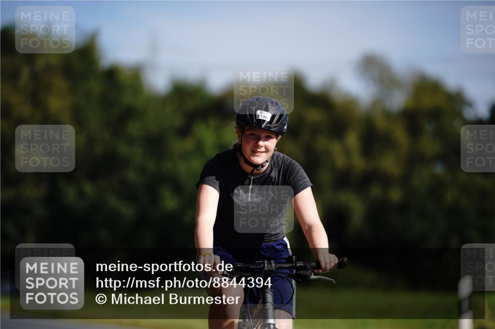 07.09.2025 - 19. Norderstedt Triathlon Michael Burmester http://msf.ph/oto/8844394 07.09.2025 10:29:49 Radfahren 1130 meine-sportfotos.de