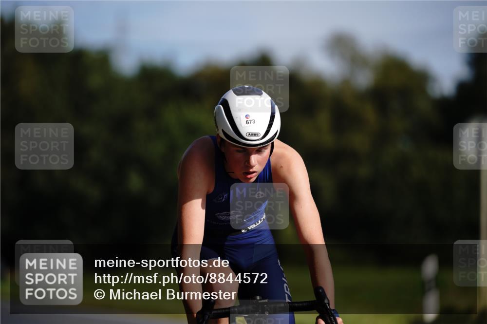 07.09.2025 - 19. Norderstedt Triathlon Michael Burmester http://msf.ph/oto/8844572 07.09.2025 10:37:43 Radfahren 673 meine-sportfotos.de