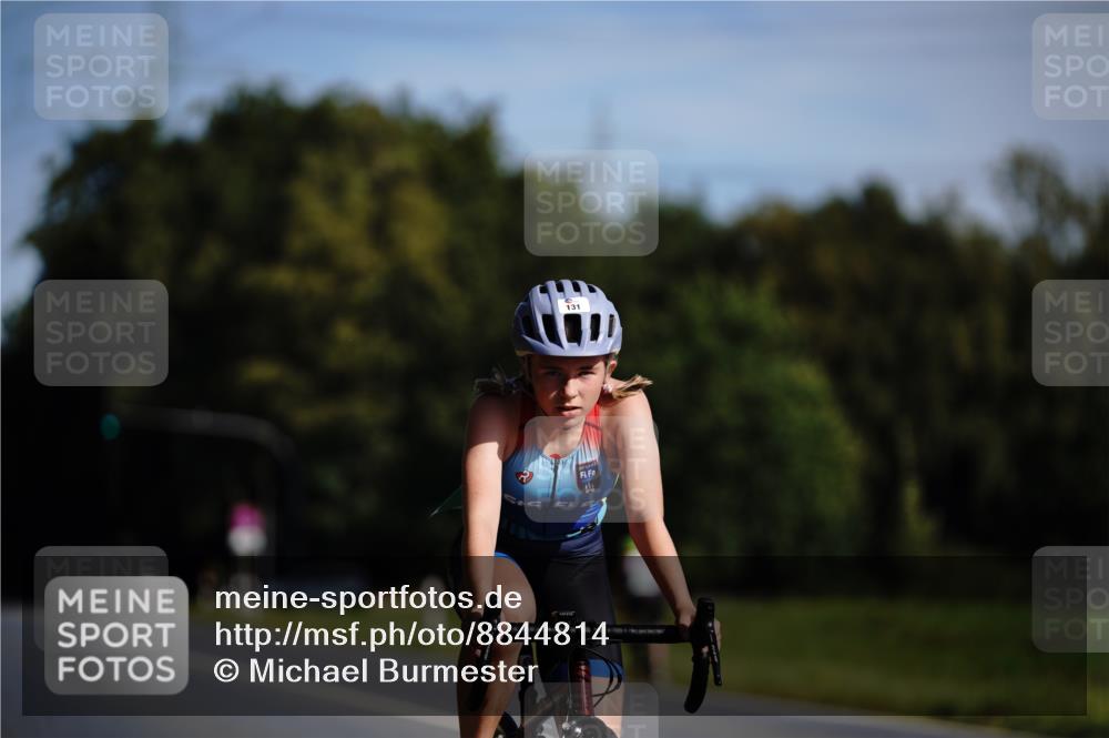 07.09.2025 - 19. Norderstedt Triathlon Michael Burmester http://msf.ph/oto/8844814 07.09.2025 10:40:29 Radfahren 131 meine-sportfotos.de