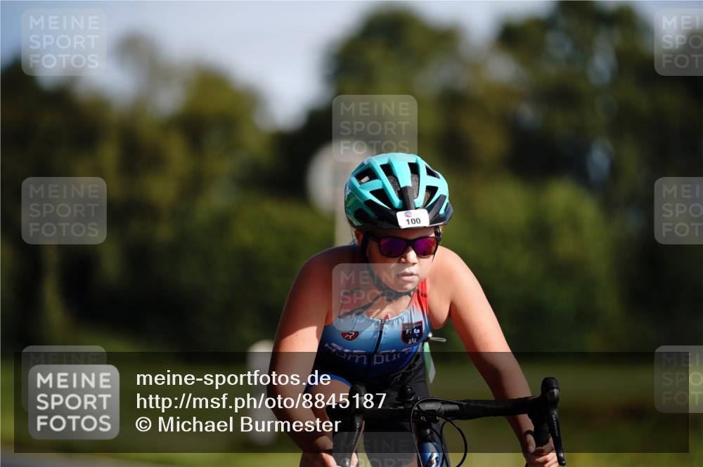 07.09.2025 - 19. Norderstedt Triathlon Michael Burmester http://msf.ph/oto/8845187 07.09.2025 10:44:47 Radfahren 100 meine-sportfotos.de