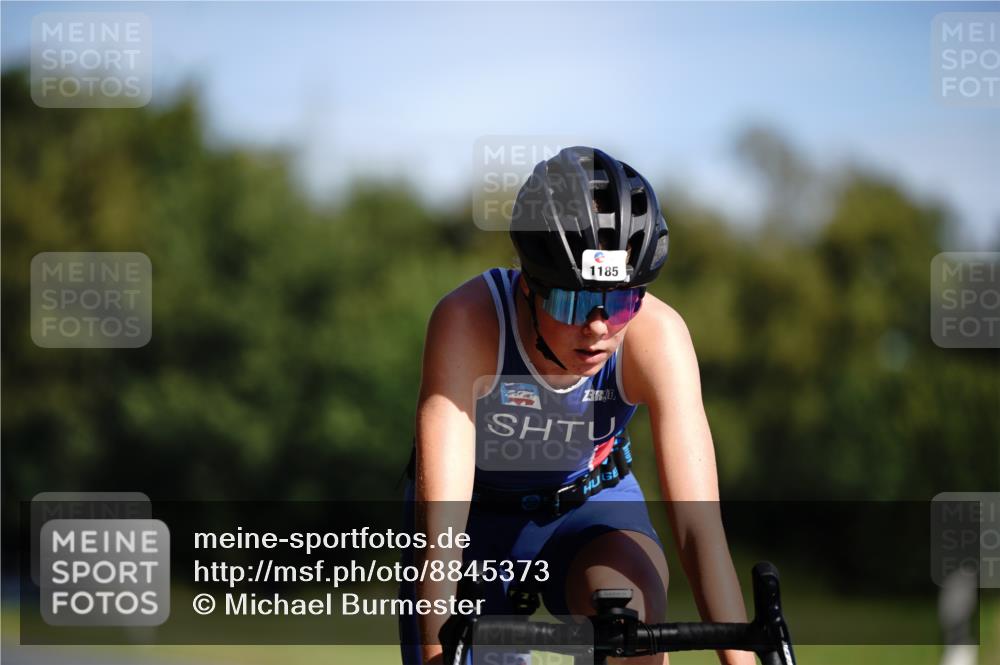 07.09.2025 - 19. Norderstedt Triathlon Michael Burmester http://msf.ph/oto/8845373 07.09.2025 11:02:41 Radfahren 1158, 1185 meine-sportfotos.de