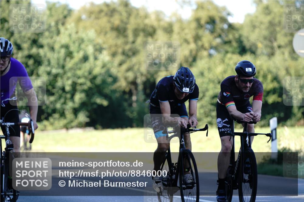 07.09.2025 - 19. Norderstedt Triathlon Michael Burmester http://msf.ph/oto/8846000 07.09.2025 16:07:39 Radfahren 483, 1452, 1621 meine-sportfotos.de
