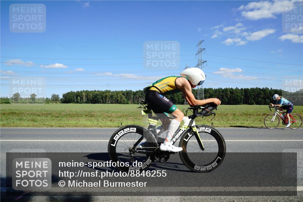 07.09.2025 - 19. Norderstedt Triathlon Michael Burmester http://msf.ph/oto/8846255 07.09.2025 15:10:26 Radfahren 431, 1506 meine-sportfotos.de
