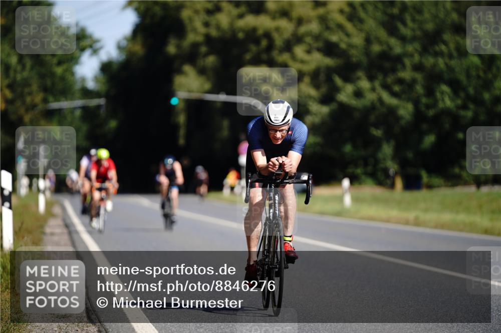 07.09.2025 - 19. Norderstedt Triathlon Michael Burmester http://msf.ph/oto/8846276 07.09.2025 11:15:11 Radfahren 844, 1180 meine-sportfotos.de