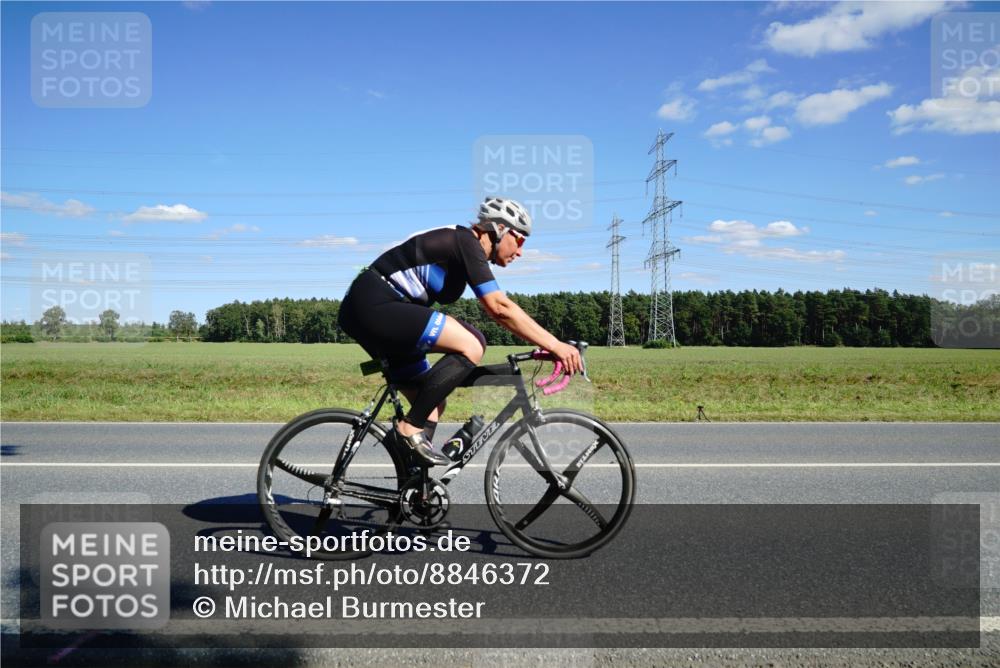 07.09.2025 - 19. Norderstedt Triathlon Michael Burmester http://msf.ph/oto/8846372 07.09.2025 15:11:20 Radfahren 416, 1509 meine-sportfotos.de