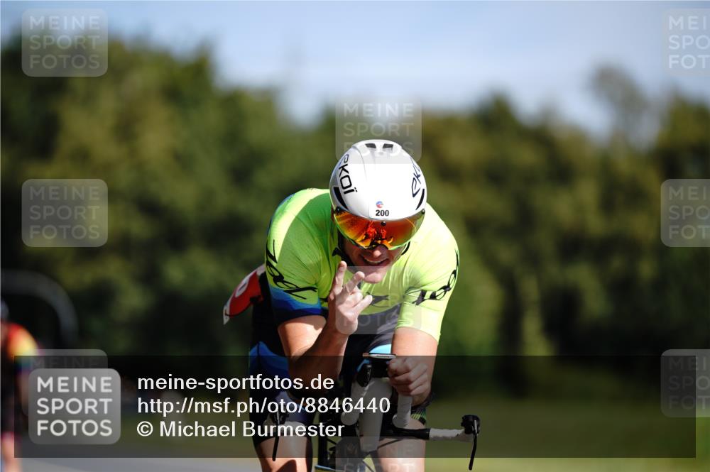 07.09.2025 - 19. Norderstedt Triathlon Michael Burmester http://msf.ph/oto/8846440 07.09.2025 11:16:46 Radfahren 200, 1161 meine-sportfotos.de