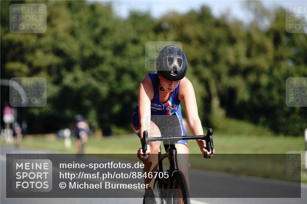 07.09.2025 - 19. Norderstedt Triathlon Michael Burmester http://msf.ph/oto/8846705 07.09.2025 11:20:33 Radfahren 1178 meine-sportfotos.de