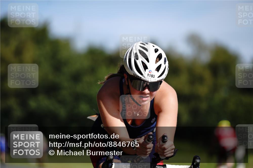 07.09.2025 - 19. Norderstedt Triathlon Michael Burmester http://msf.ph/oto/8846765 07.09.2025 11:21:32 Radfahren 1193 meine-sportfotos.de