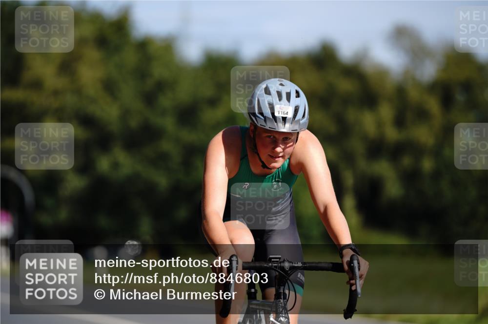 07.09.2025 - 19. Norderstedt Triathlon Michael Burmester http://msf.ph/oto/8846803 07.09.2025 11:22:19 Radfahren 1164 meine-sportfotos.de