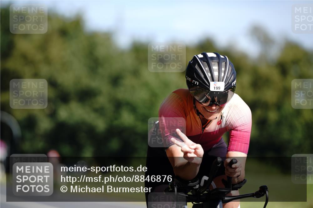07.09.2025 - 19. Norderstedt Triathlon Michael Burmester http://msf.ph/oto/8846876 07.09.2025 11:22:56 Radfahren 199 meine-sportfotos.de