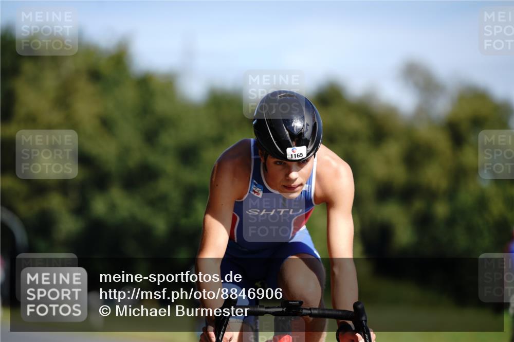 07.09.2025 - 19. Norderstedt Triathlon Michael Burmester http://msf.ph/oto/8846906 07.09.2025 11:23:35 Radfahren 1165 meine-sportfotos.de