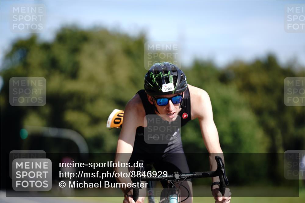 07.09.2025 - 19. Norderstedt Triathlon Michael Burmester http://msf.ph/oto/8846929 07.09.2025 11:23:52 Radfahren 1200 meine-sportfotos.de