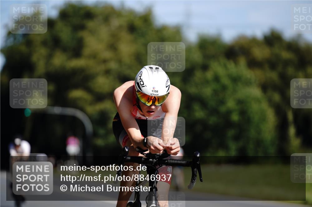 07.09.2025 - 19. Norderstedt Triathlon Michael Burmester http://msf.ph/oto/8846937 07.09.2025 11:24:04 Radfahren 1158 meine-sportfotos.de