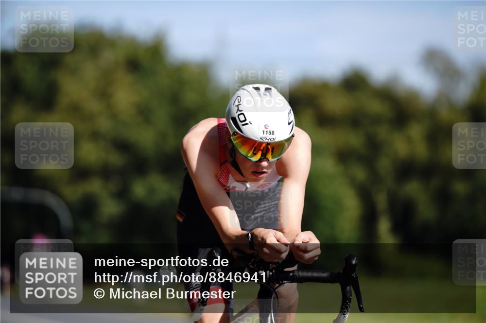 07.09.2025 - 19. Norderstedt Triathlon Michael Burmester http://msf.ph/oto/8846941 07.09.2025 11:24:05 Radfahren 1158, 1194 meine-sportfotos.de