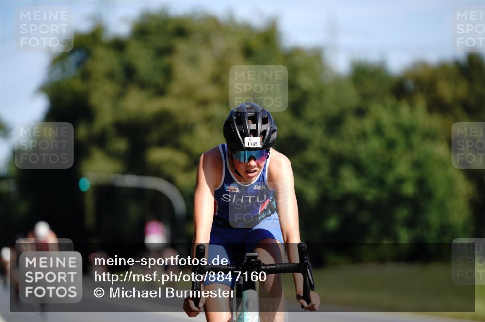 07.09.2025 - 19. Norderstedt Triathlon Michael Burmester http://msf.ph/oto/8847160 07.09.2025 11:26:06 Radfahren 1185 meine-sportfotos.de