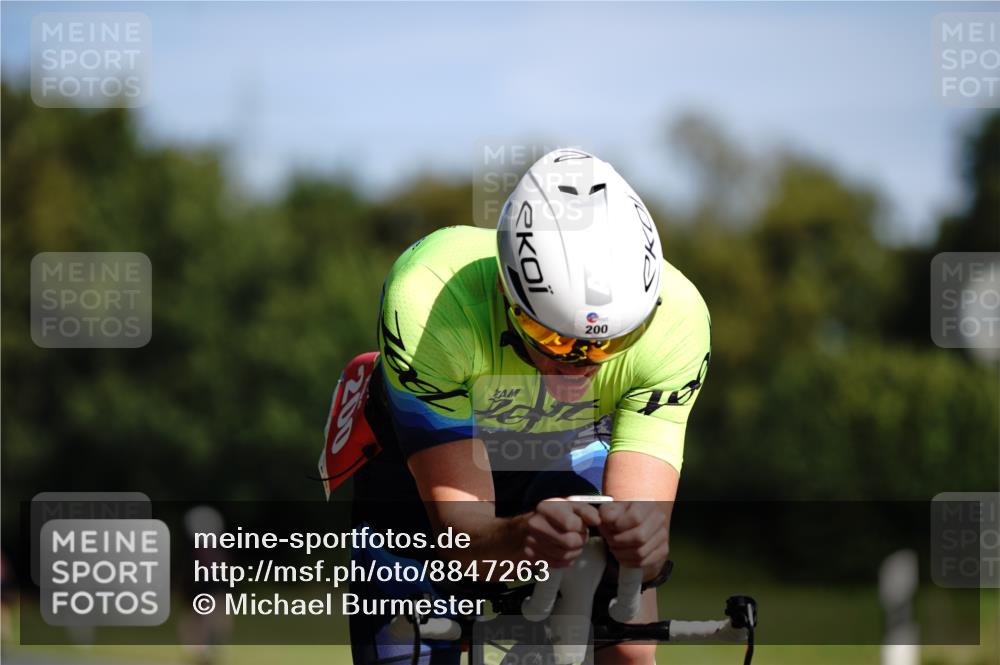 07.09.2025 - 19. Norderstedt Triathlon Michael Burmester http://msf.ph/oto/8847263 07.09.2025 11:26:57 Radfahren 200, 238 meine-sportfotos.de