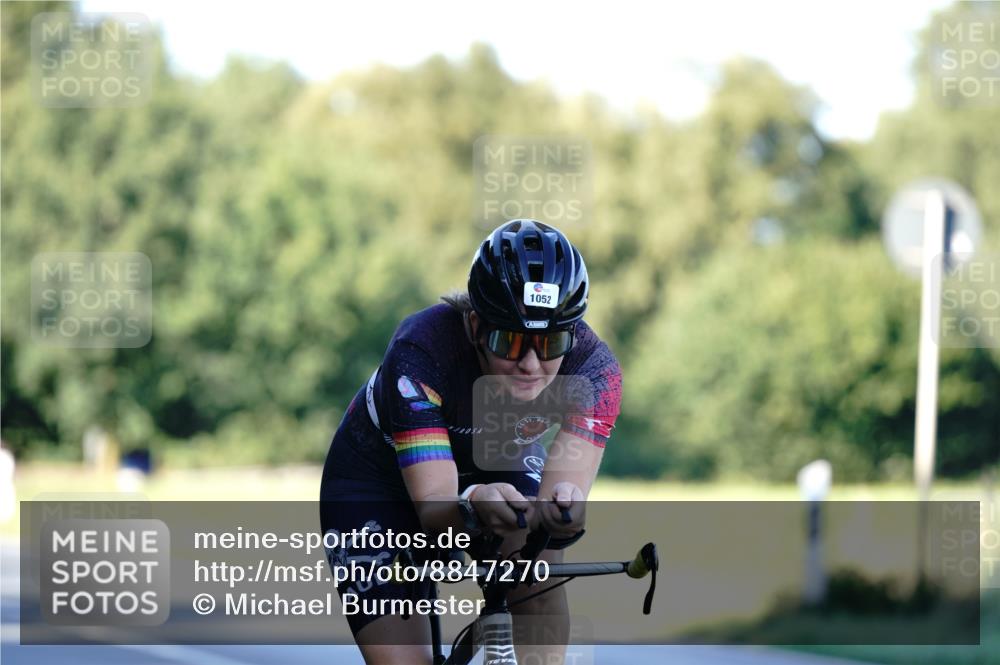 07.09.2025 - 19. Norderstedt Triathlon Michael Burmester http://msf.ph/oto/8847270 07.09.2025 16:14:45 Radfahren 1052, 1613 meine-sportfotos.de