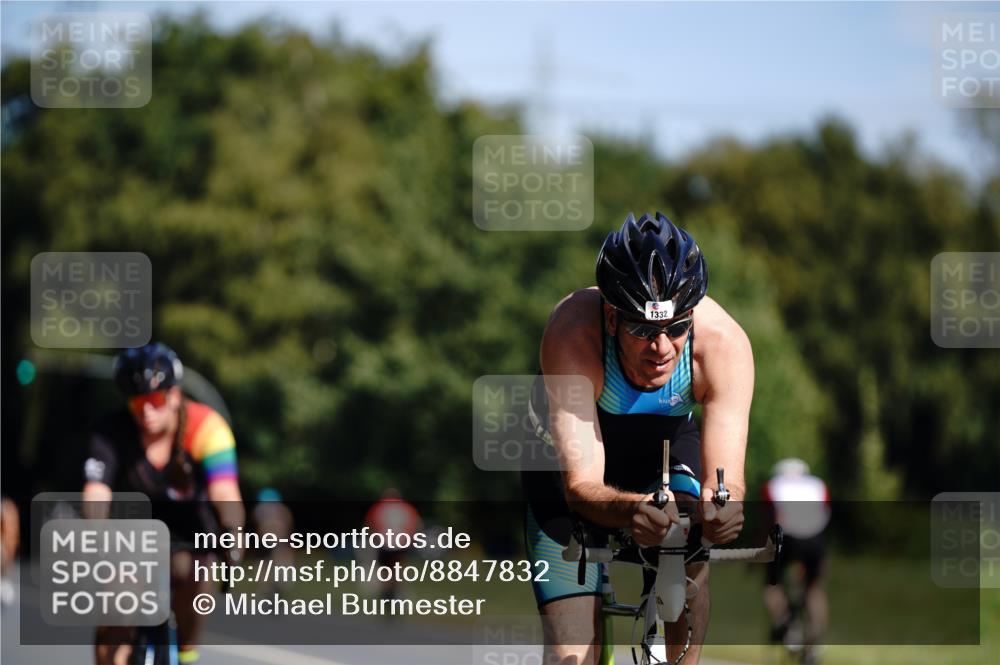 07.09.2025 - 19. Norderstedt Triathlon Michael Burmester http://msf.ph/oto/8847832 07.09.2025 11:31:14 Radfahren 1161, 1332 meine-sportfotos.de