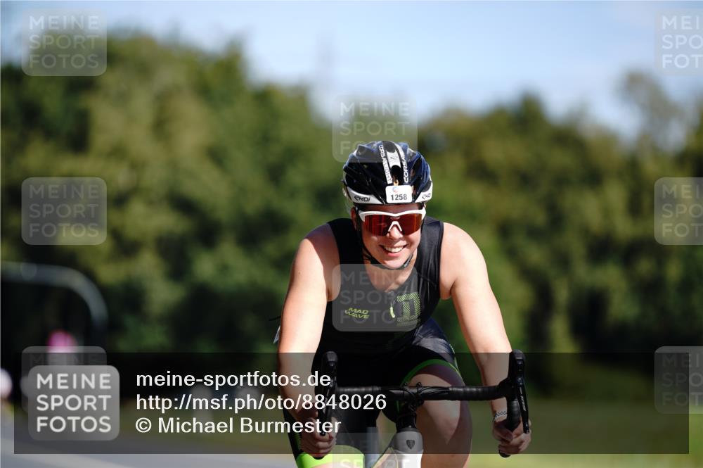 07.09.2025 - 19. Norderstedt Triathlon Michael Burmester http://msf.ph/oto/8848026 07.09.2025 11:33:36 Radfahren 1258, 1333 meine-sportfotos.de