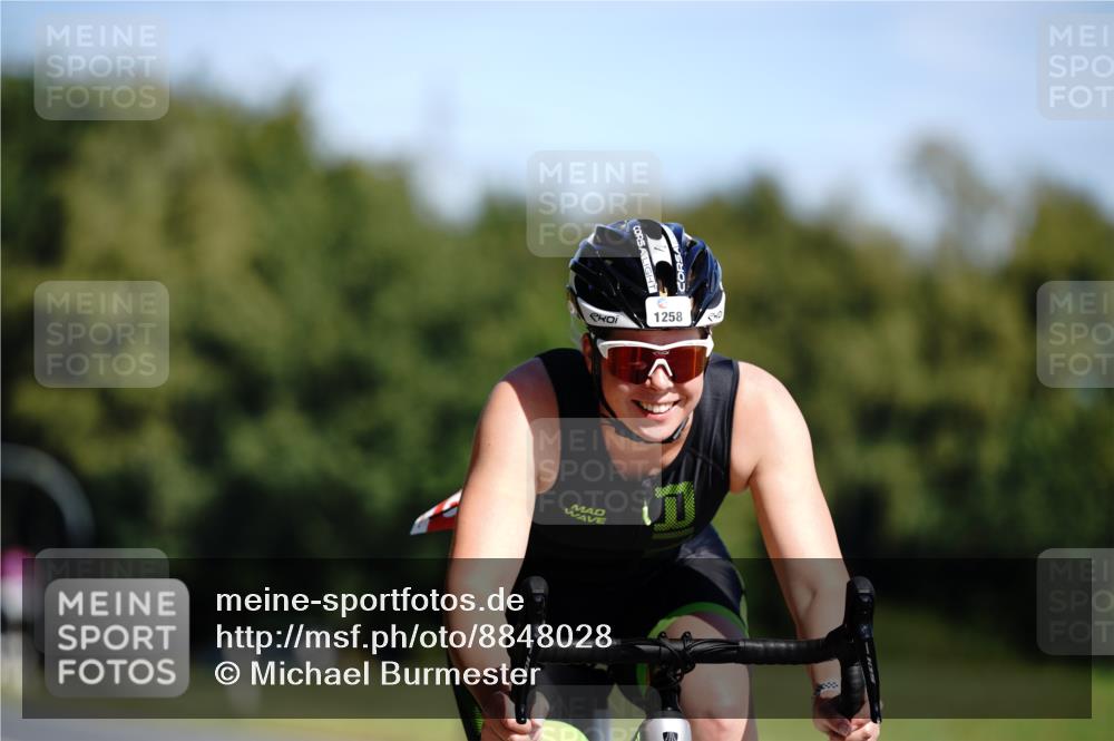 07.09.2025 - 19. Norderstedt Triathlon Michael Burmester http://msf.ph/oto/8848028 07.09.2025 11:33:36 Radfahren 1258, 1333 meine-sportfotos.de
