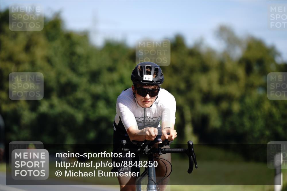 07.09.2025 - 19. Norderstedt Triathlon Michael Burmester http://msf.ph/oto/8848250 07.09.2025 11:35:57 Radfahren 1194, 1265 meine-sportfotos.de