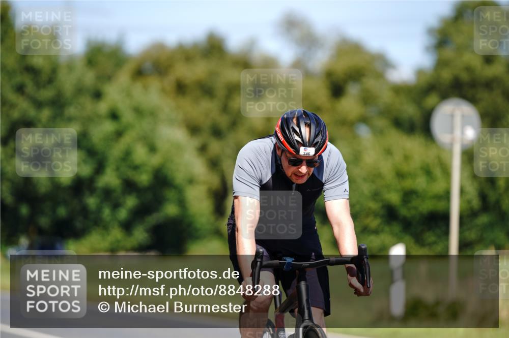 07.09.2025 - 19. Norderstedt Triathlon Michael Burmester http://msf.ph/oto/8848288 07.09.2025 13:10:49 Radfahren 346 meine-sportfotos.de