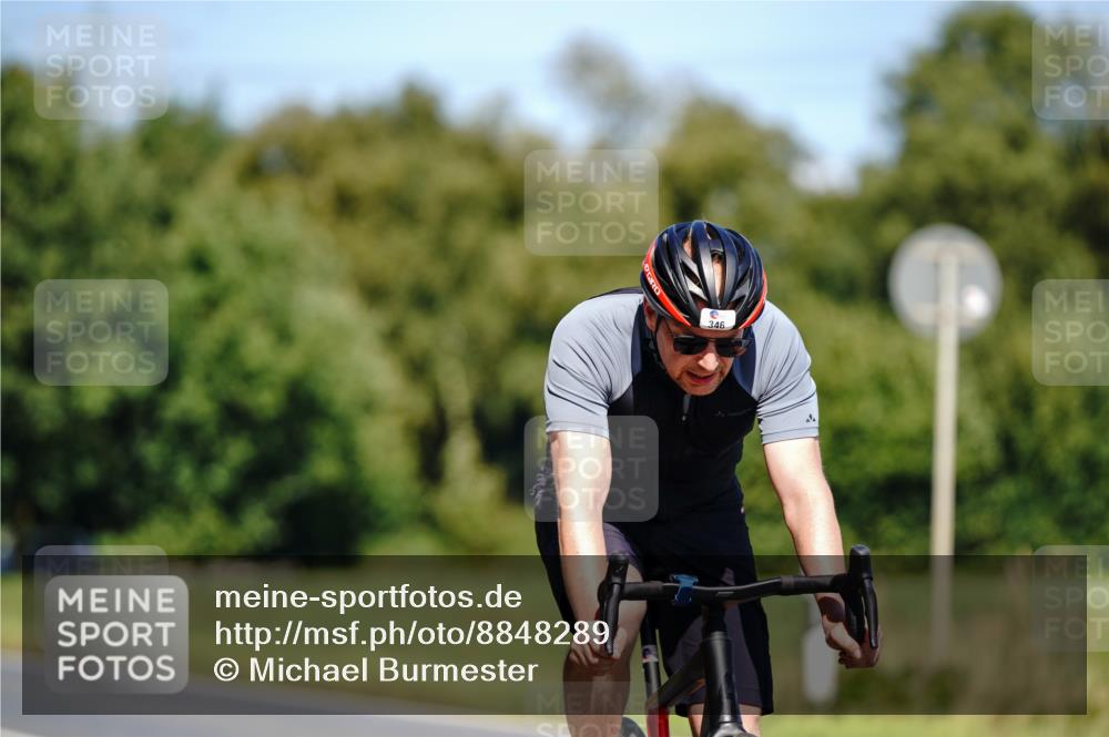 07.09.2025 - 19. Norderstedt Triathlon Michael Burmester http://msf.ph/oto/8848289 07.09.2025 13:10:49 Radfahren 346 meine-sportfotos.de