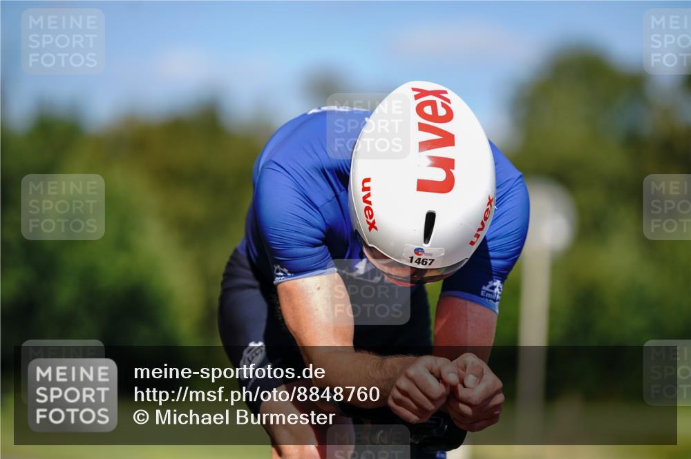 07.09.2025 - 19. Norderstedt Triathlon Michael Burmester http://msf.ph/oto/8848760 07.09.2025 13:40:04 Radfahren 1467 meine-sportfotos.de