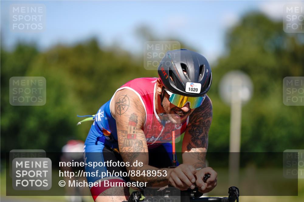 07.09.2025 - 19. Norderstedt Triathlon Michael Burmester http://msf.ph/oto/8848953 07.09.2025 13:46:59 Radfahren 872, 1020 meine-sportfotos.de