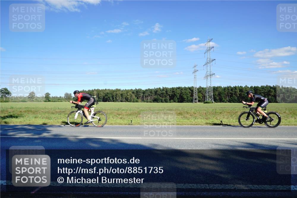 07.09.2025 - 19. Norderstedt Triathlon Michael Burmester http://msf.ph/oto/8851735 07.09.2025 15:45:31 Radfahren 455, 485, 950 meine-sportfotos.de