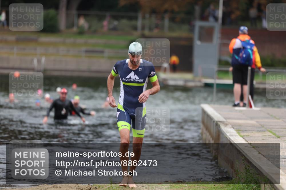 14.09.2025 - Stadtparktriathlon Michael Strokosch http://msf.ph/oto/8862473 14.09.2025 09:51:04 Schwimmen 590 meine-sportfotos.de