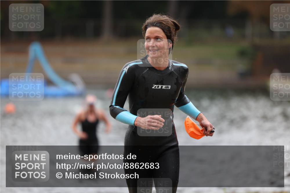 14.09.2025 - Stadtparktriathlon Michael Strokosch http://msf.ph/oto/8862683 14.09.2025 10:09:45 Schwimmen 624, 681, 706, 717 meine-sportfotos.de