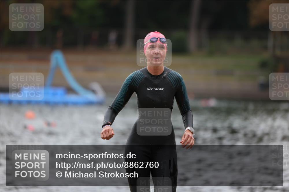 14.09.2025 - Stadtparktriathlon Michael Strokosch http://msf.ph/oto/8862760 14.09.2025 10:10:35 Schwimmen 642 meine-sportfotos.de