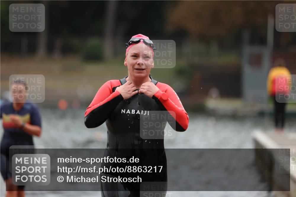 14.09.2025 - Stadtparktriathlon Michael Strokosch http://msf.ph/oto/8863217 14.09.2025 10:15:18 Schwimmen 621, 626, 636, 691 meine-sportfotos.de