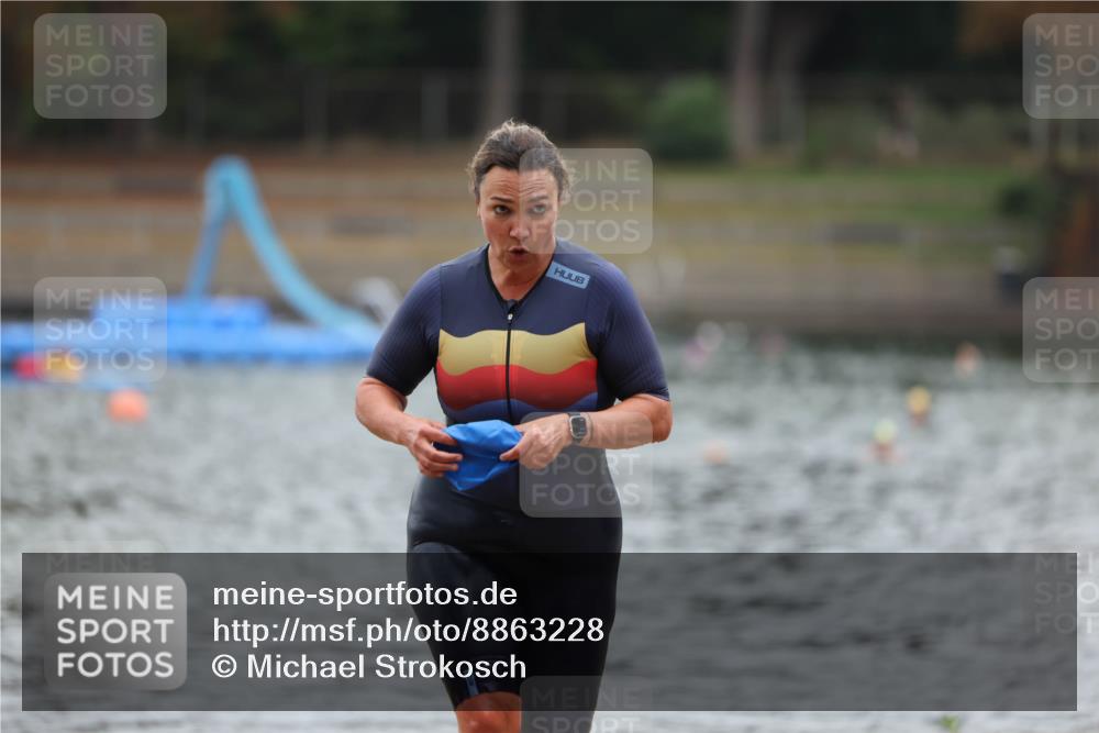 14.09.2025 - Stadtparktriathlon Michael Strokosch http://msf.ph/oto/8863228 14.09.2025 10:15:20 Schwimmen 636, 691 meine-sportfotos.de