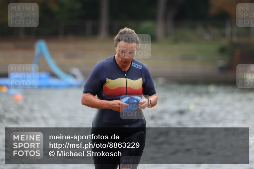 14.09.2025 - Stadtparktriathlon Michael Strokosch http://msf.ph/oto/8863229 14.09.2025 10:15:21 Schwimmen 636, 691 meine-sportfotos.de