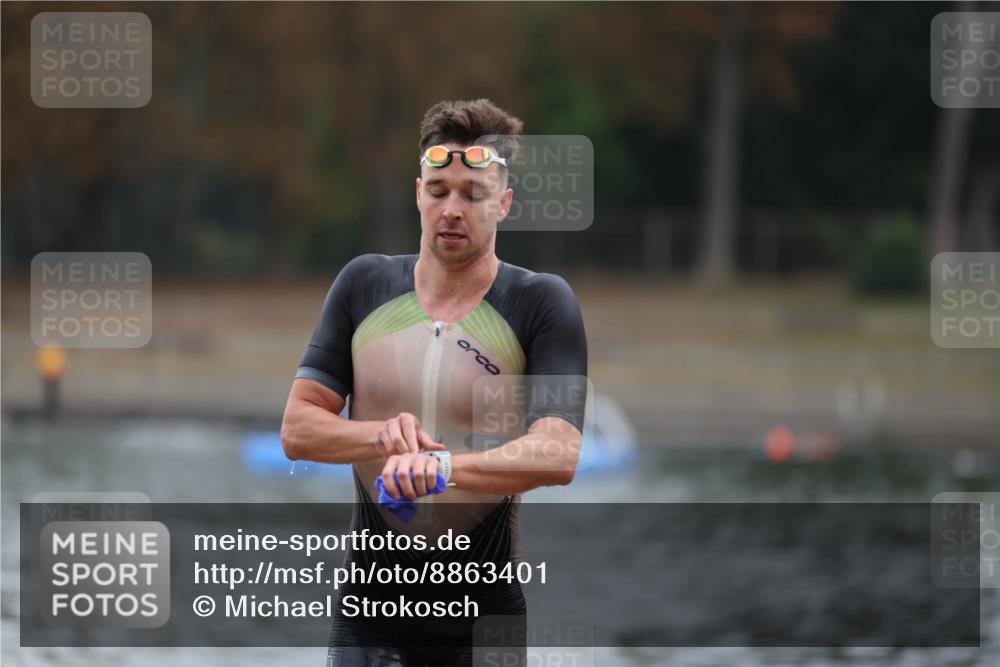 14.09.2025 - Stadtparktriathlon Michael Strokosch http://msf.ph/oto/8863401 14.09.2025 10:27:28 Schwimmen 763 meine-sportfotos.de